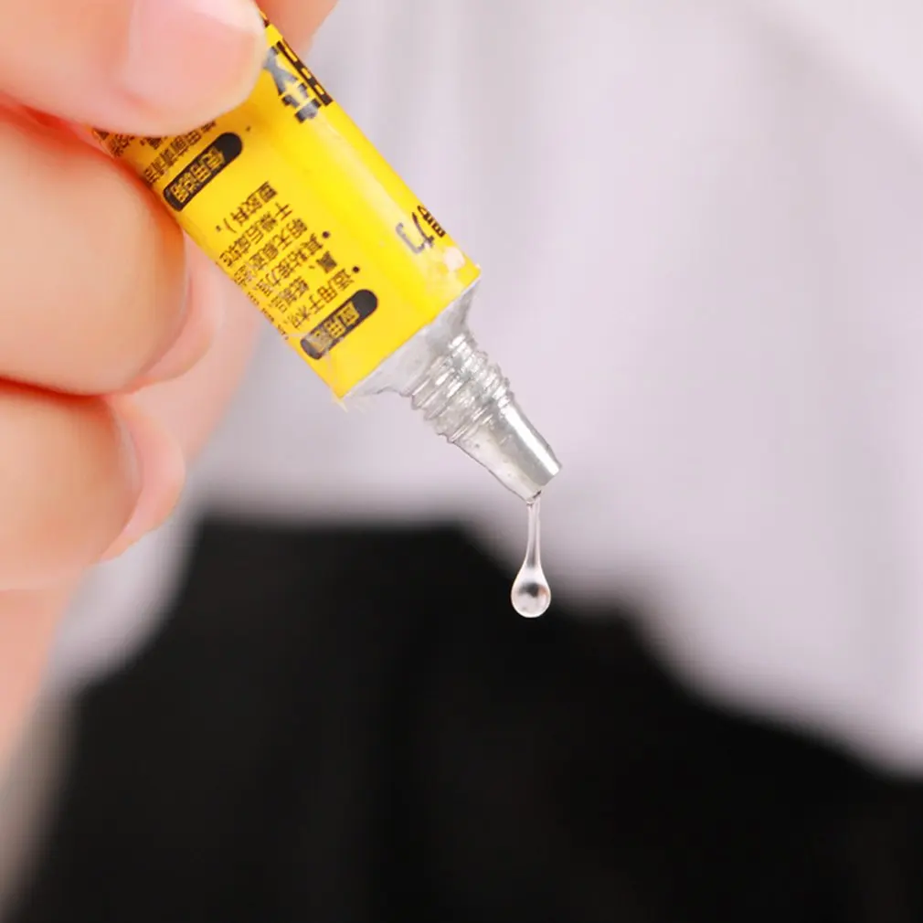 Deli 7140 Million Rubber 7 Ml Transparent Glue Multi-Function Instant Glue Super Glue Waterproof Glue Adhesive Tool