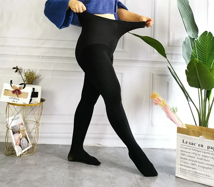 plus size women leggings autumn winter velvet thin warm skinny legging women solid elastic high waist sexy leggings fw578