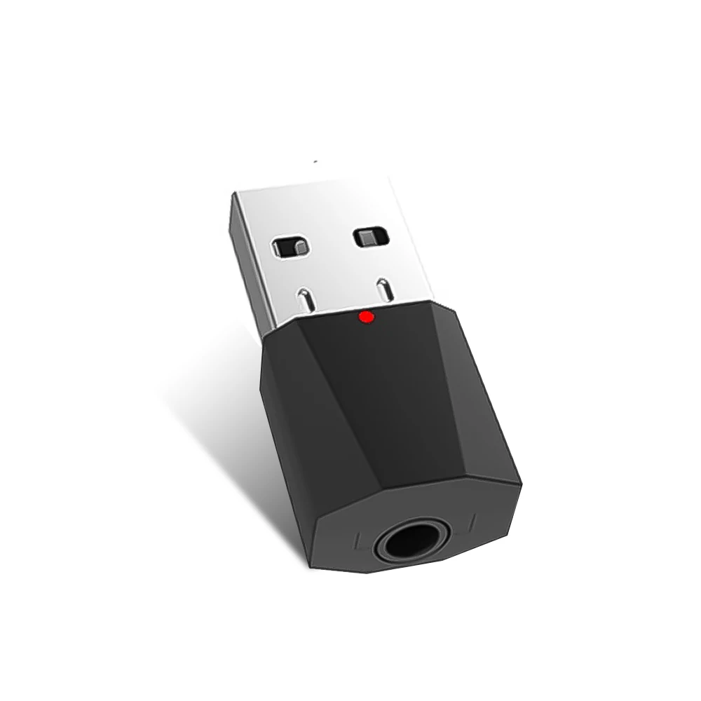 Kebidu USB Bluetooth 5,0 беспроводной аудио музыкальный стерео адаптер ключ приемник для ТВ ПК динамик без Bluetooth передатчиков