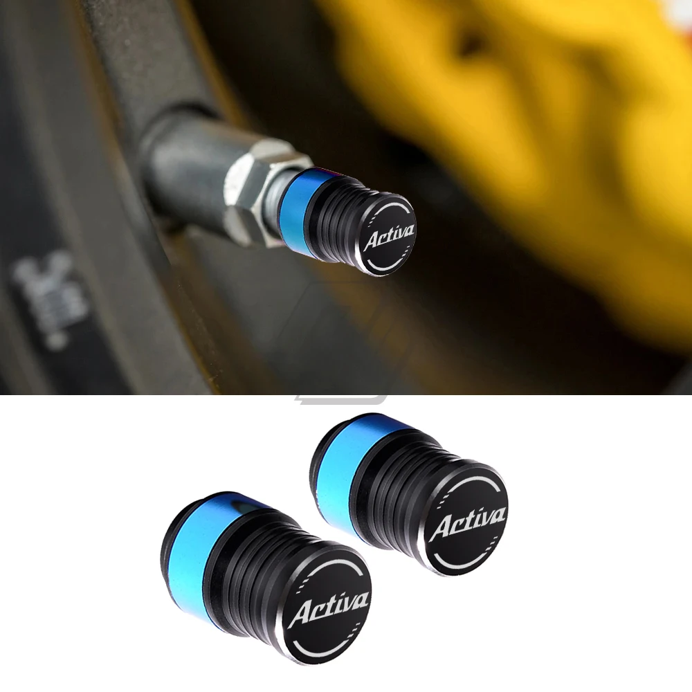 Per Honda Activa 125 Scooter Rim Accessori Moto Tappi Valvole Pneumatici Ruota