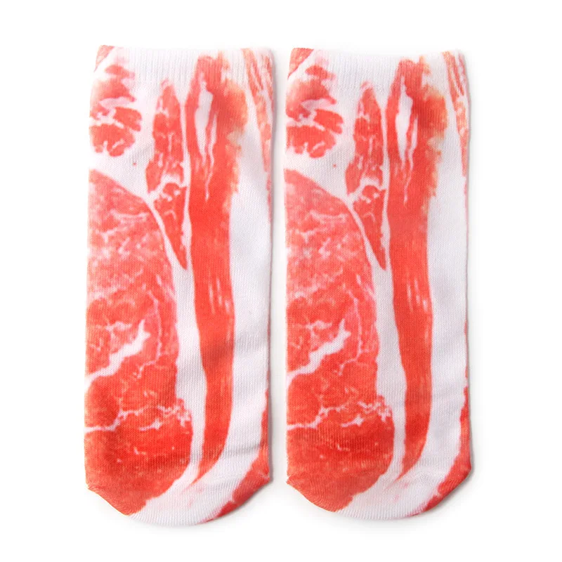 

Pork Belly Socks Cat Animal 3D Heat Transfer Printing Boat Socks Men and Women Couple Funny Socks