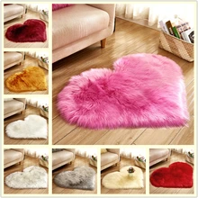 Ковер из искусственной овчины с имитацией шерсти, ковер из искусственного меха, пушистый ковер для спальни