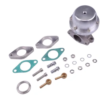 

35MM Universal Turbo External Wastegate Adjustable Pressure With Clamp & Flange High Performance For Turbo Manifold