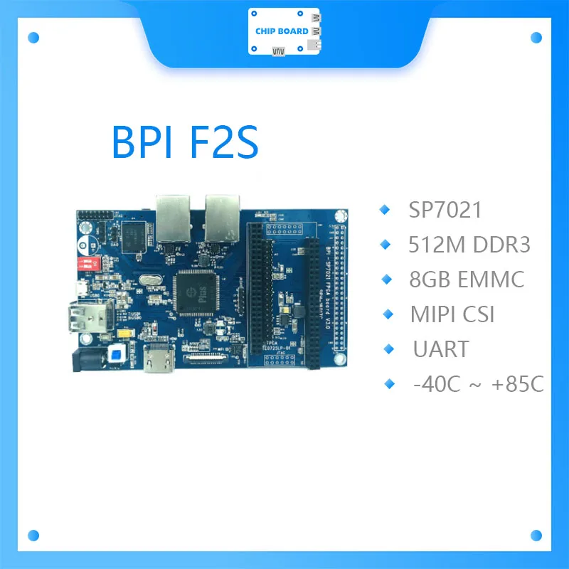 Плата промышленного класса Banana PI BPI F2S использует дизайн Plus1(sp7021) | Компьютеры и