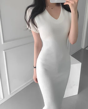 

Maxi T Shirt Dress Women Summer Beach Boho Sexy Party Vintage Bandage knit Bodycon Casual Long Dresses