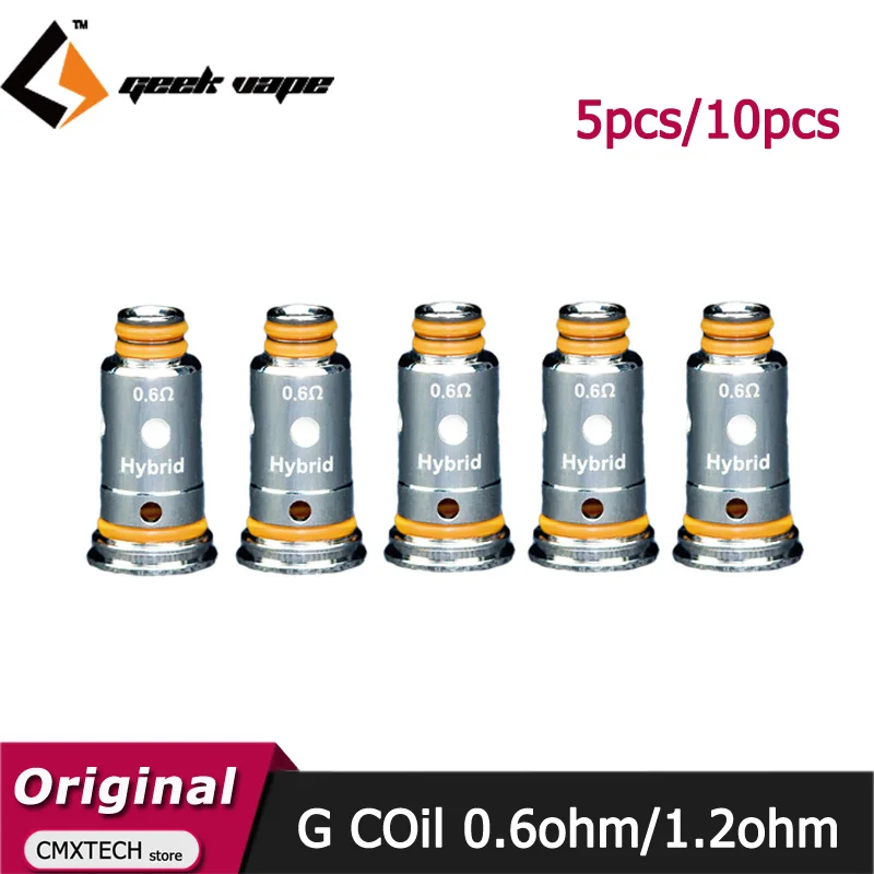 5 шт. 10 катушка GeekVape Aegis G Mesh Ом/г ST Ом испарителя подходит для электронной сигареты