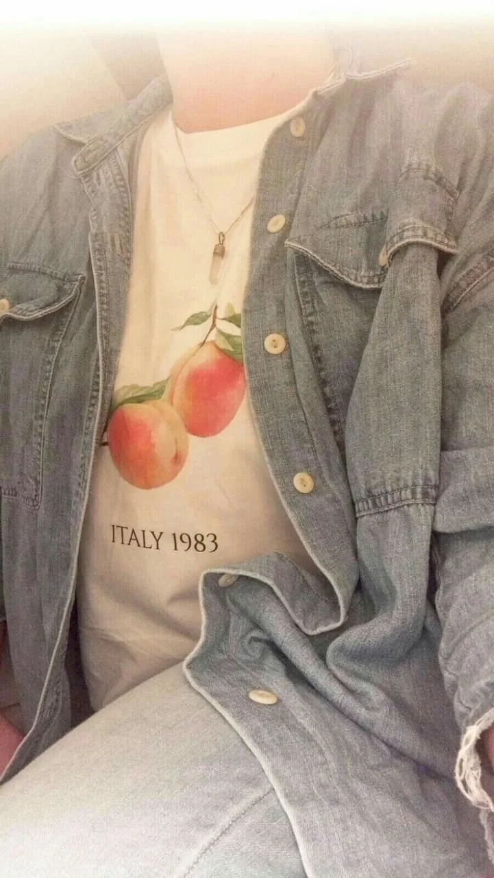 Hahayule Jbh 80s Retro Style Peach Italy 19 T Shirt Summer Cute Aesthetic Short Sleeves Tee Call Me By Your Name Movie Shirt T Shirts Aliexpress