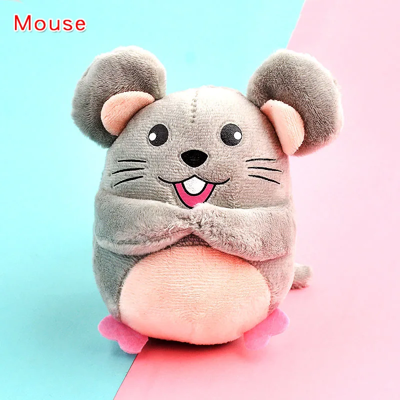 Mouse Мягкий плюшевый брелок детские игрушки для девочек линия друзей Kawaii брелок плюшевый милый набитый кролик мышь животное брелок украшение - Цвет: Mouse