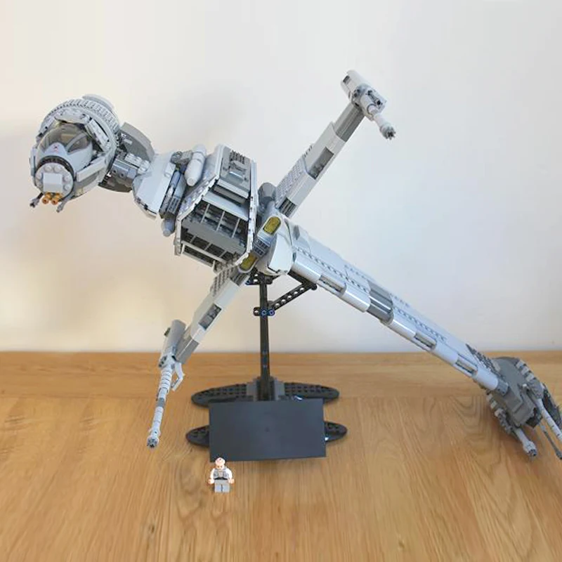 Comprar 05045 serie Star Wars el ala B Star Fighter móvil bloques de construcción 1487 Uds juguetes de regalo Compatible con Star Wars 10227