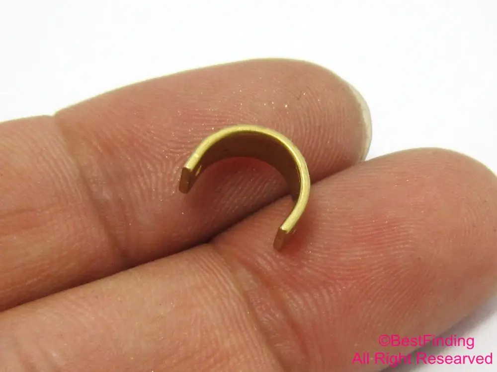 

30 шт. изогнутые соединители для сережек, фурнитура для сережек, 10,5x7,5x5 мм с-образный Шарм для сережек R404