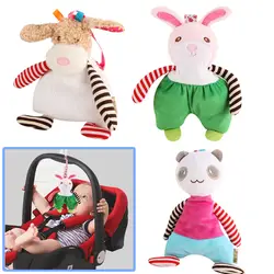 Детская Автомобильная подвесная детская развивающая игрушка в виде милых животных, детская подвесная мягкая игрушка для сна, оптовая