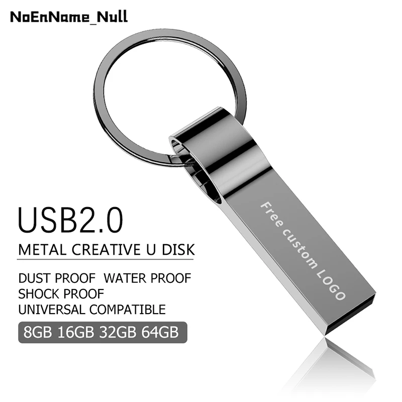 Usb флешка 2,0 Флешка металлический накопитель 128 ГБ браслет флеш-карта памяти 64 ГБ 16 ГБ 8 ГБ 4 ГБ usb флеш-накопитель 32 ГБ Бесплатный Пользовательский логотип