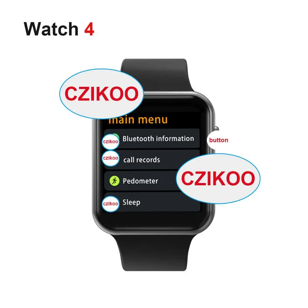 

42mm Bluetooth Smart Watch Series 4 Upgrade 1:1 Generation SmartWatch case for Apple ios iphone Android relogio bluetooth