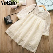 Платье принцессы для девочек; сезон весна-осень кружевное детское праздничное платье с длинными рукавами для девочек; детское платье с вышивкой; От 3 до 7 лет