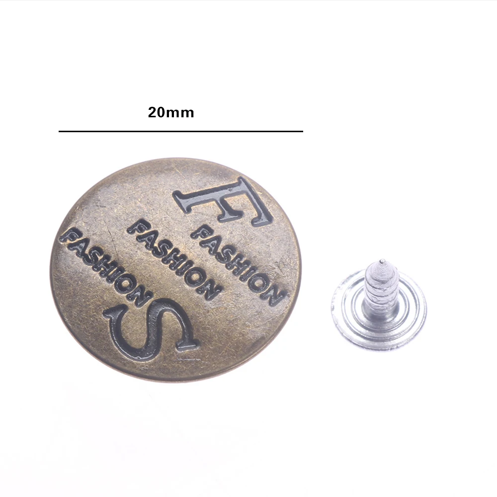 12 Bottoni Metallici Retrò Dorati 25mm | Accessori Cucito Per Cappotti E 593736