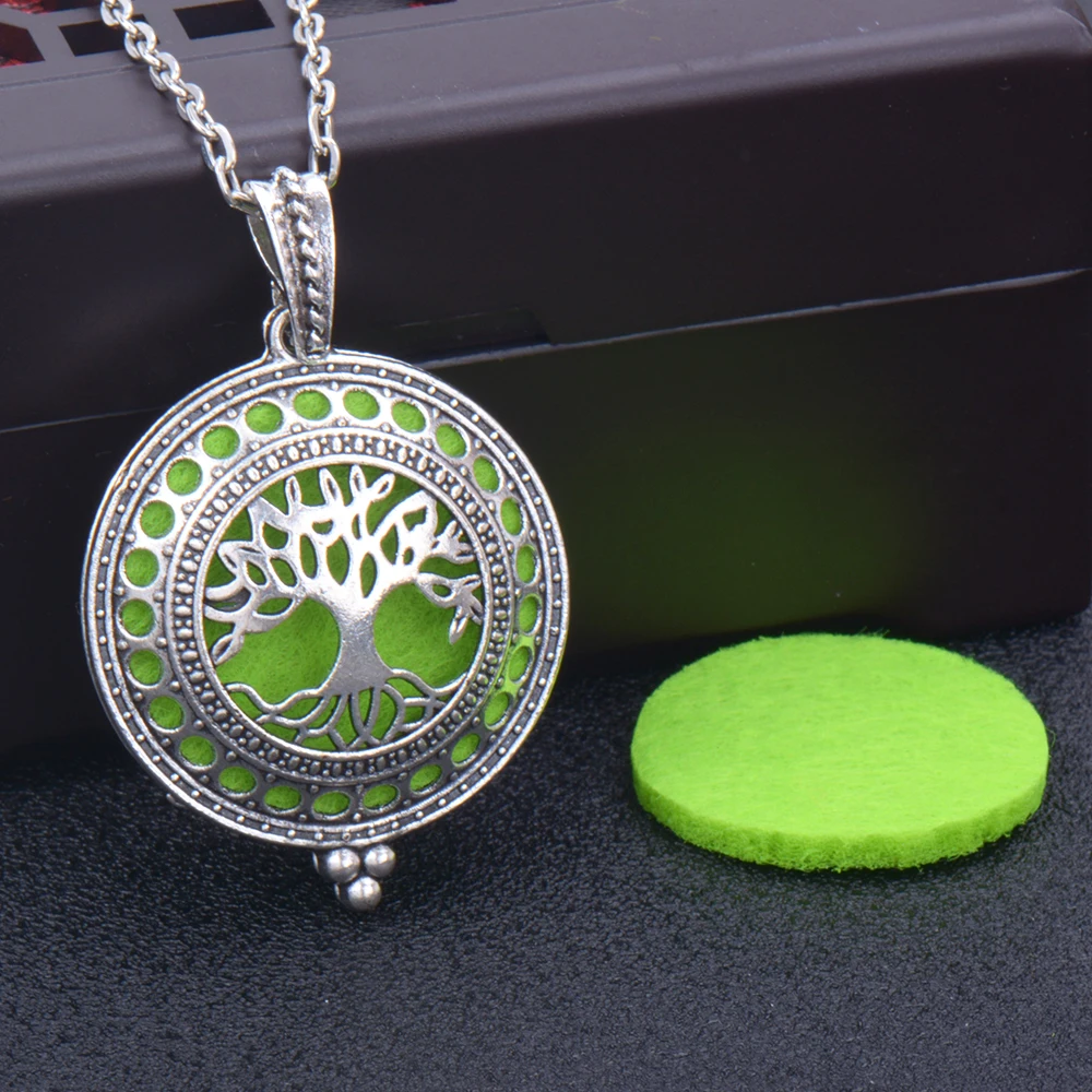 1 шт. арома диффузор Life tree ожерелье парфюмерное эфирное масло ароматерапия