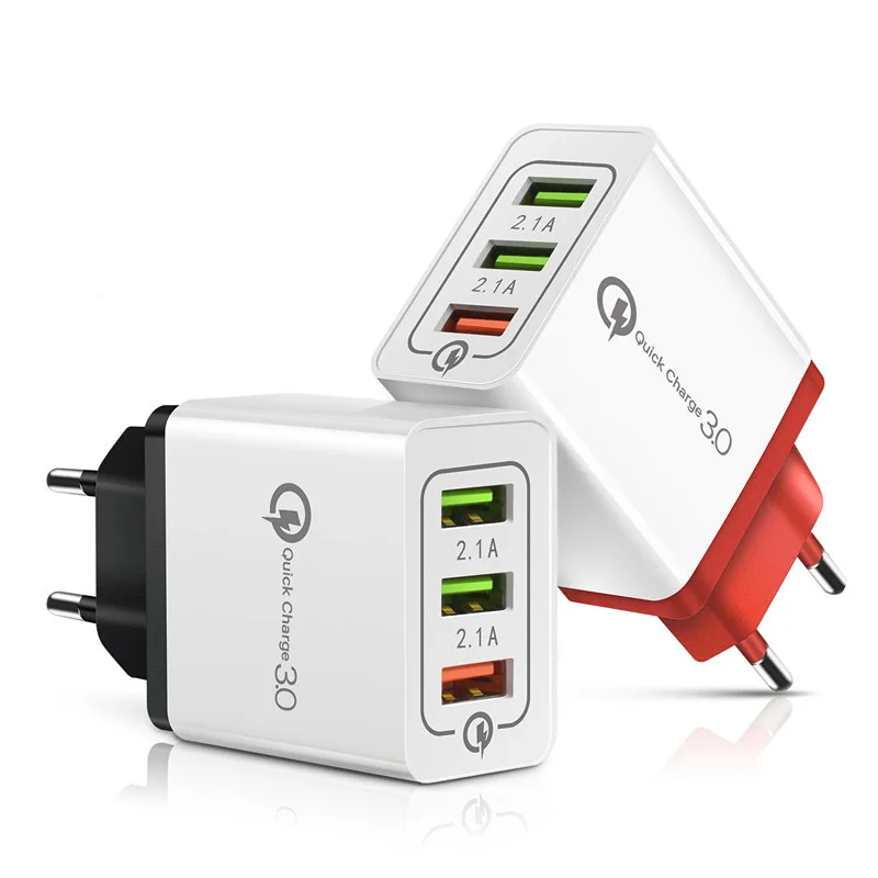 Зарядное устройство USB 3 0 USB-порта адаптер для быстрой зарядки iPhone 11 Pro iPad быстрое
