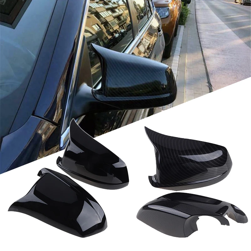 Rearview Mirror Cap Wing Side Mirror Covers Fit For BMW 5 Series F10 F11 F18 Pre-LCI 2010 - 2013 M Performance Car Accessories