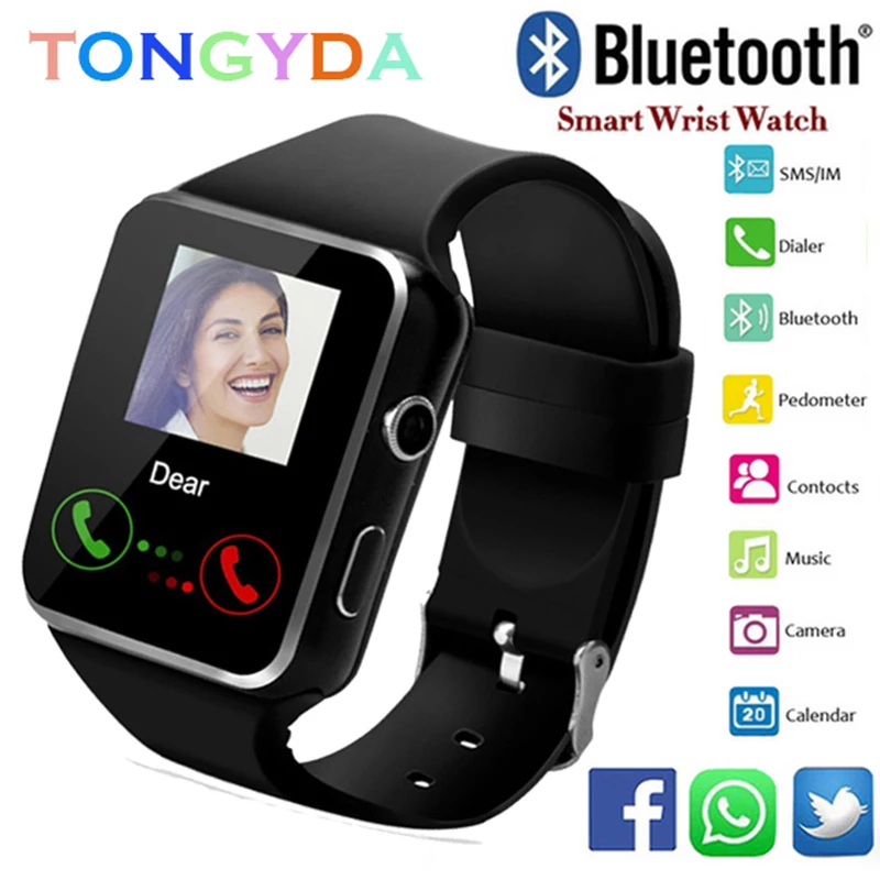 

Smart Watch Dz09 Smart Clock Support Tf Sim Camera Men Women Sport Bluetooth Wristwatch For Samsung Huawei Xiaomi Android Phone