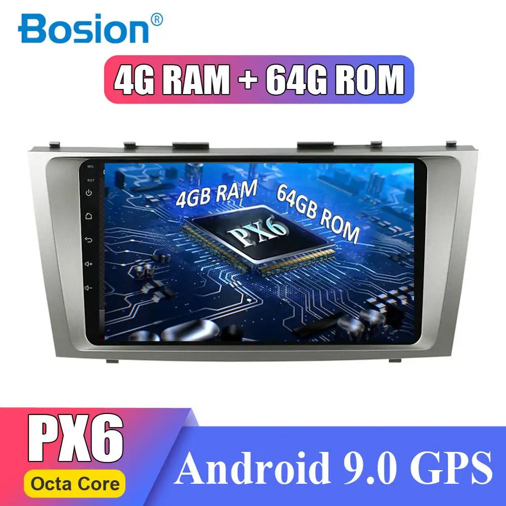 

2 din autoradio Car Multimedia Player For Toyota Camry 2006-2011 Android 9.0 gps wifi mirror link rear camera map usb Aux BT