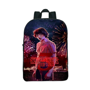 

Stranger Things Season 3 Backpack Kids Toddler Bags Primary School Bag for Girls Boys Kawaii Kindergarten Backpack Best Gift