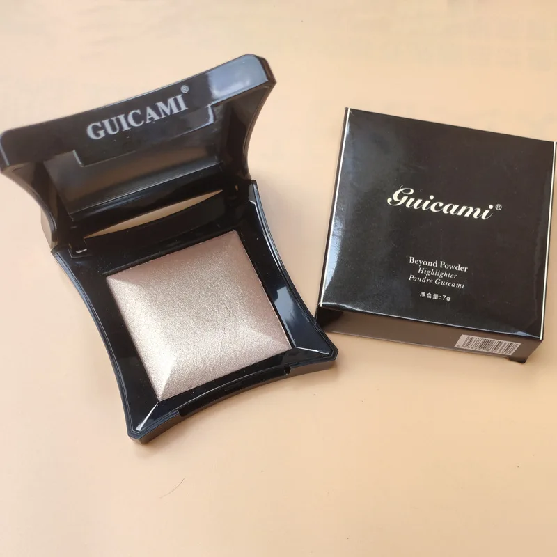 GUICAMI Glow Kit хайлайтер палитра мерцающая пудра хайлайтер основа для макияжа осветитель изюминка контур лица золотой бронзатор