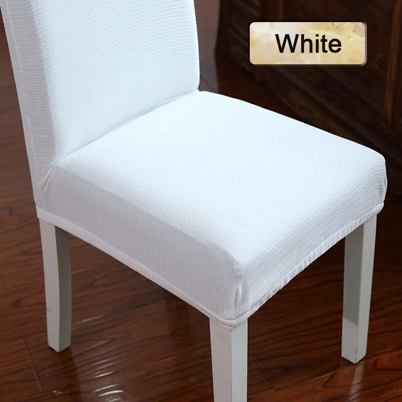 Jacquard Fabric Big Elastic Chair Cover Universal Size Seat Slipcovers Stretch Removable Seat Covers For Home Party Banquet