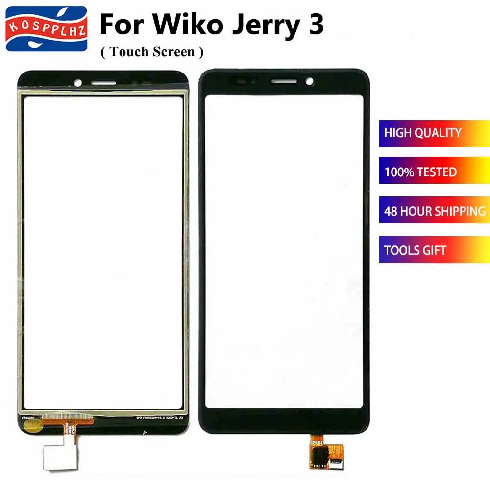 KOSPPLHZ 5 45 ''Новинка для wiko jerry 3 сенсорный экран стекло дигитайзер панель