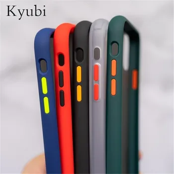 

Luxury Phone Cases For iPhone 11 11 Pro Max XR X XS Max X 8 7 6 6S Plus Translucent Phone Matte PC Shockproof Back Cover