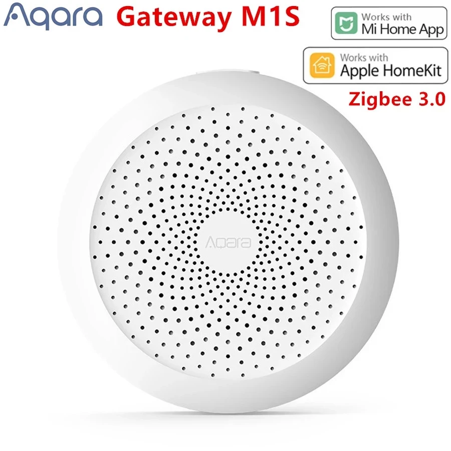 New Original Aqara Hub M1S Gateway RGB Led Night Light Wireless Zigbee Connect Remote Work For Apple Homekit Mihome App