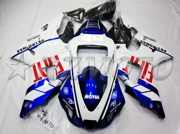 

New ABS Full fairings Kit Fit for Yamaha YZF-R1 YZF1000 R1 1998 1999 98 99 fairing set bodywork hot sales