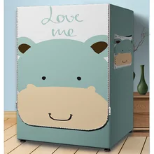 Утолщенный слой ткани стиральная машина крышка Солнцезащитный водонепроницаемый чехол для дома сушилка для белья Автоматическая роликовая Пылезащитная