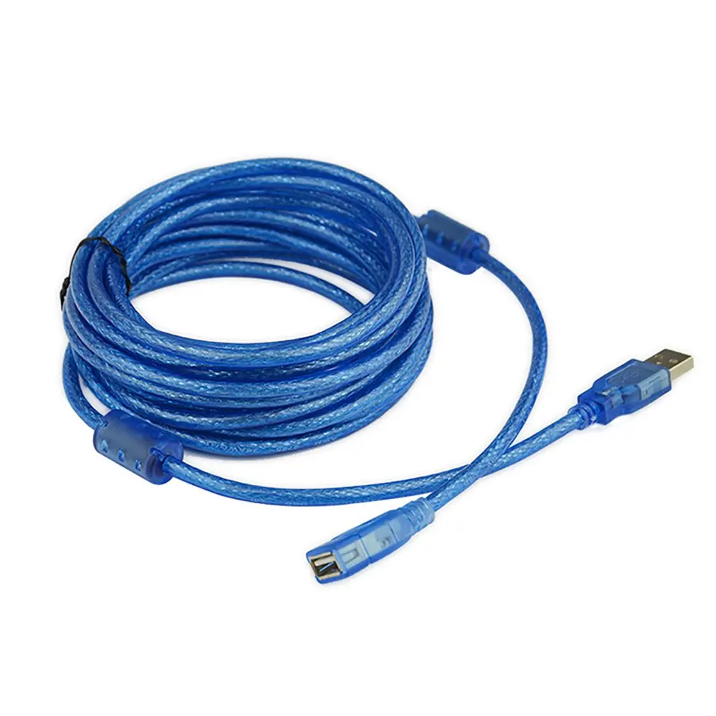 10 метров USB удлинитель Супер Скоростной USB 2,0 кабель папа-папа Синхронизация данных USB 2,0 удлинитель кабель-удлинитель