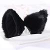 Hot Sale Solid Color Cute Imitation Animal Cat Fox Long Fur Ears Shape Hair Clip Halloween Party Headwear Wholesale ► Photo 2/6