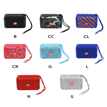 

Wireless Bluetooth Speaker Portable Stereo Sound Box Speakers Car Subwoofer Music Player Outdoor FM TF Card TG163