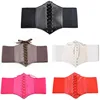 2022 Corset Wide Belts Pu Leather Slimming Body Belts For Women Elastic Waist Belts Cinto Sobretudo Feminin Ceinture Femme Fajas ► Photo 3/6