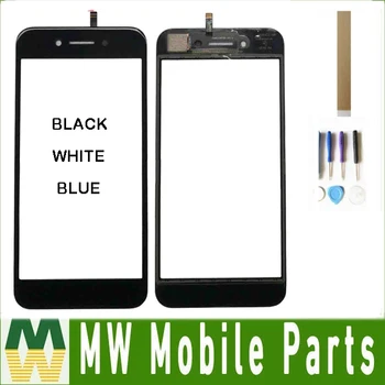 

For DEXP B450 Touch Screen Digititer Sensor Touch Panel Glass Black White Blue With Tape Tools