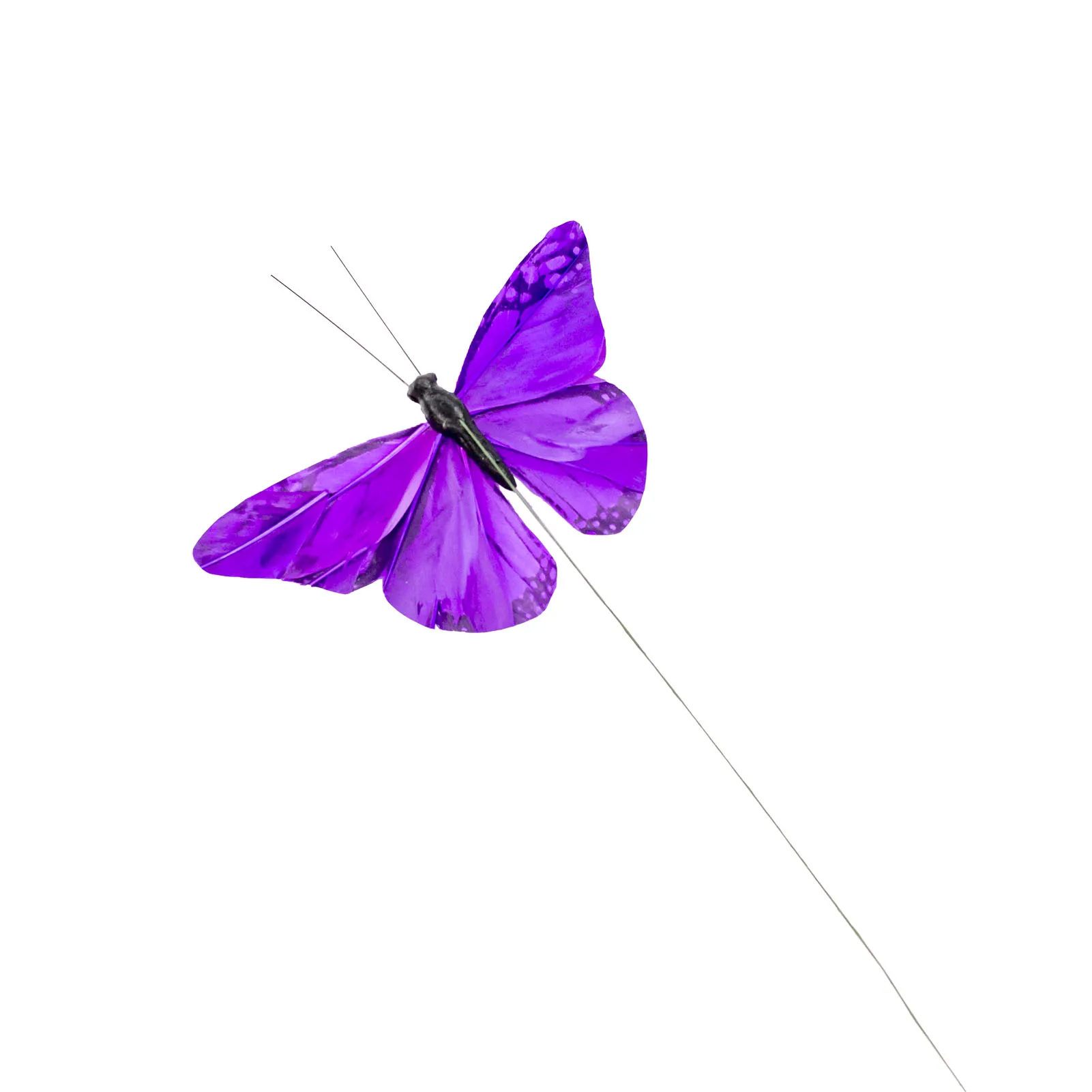 Butterfly Decoration 6pc Simulation Feather Fake Butterfly Wedding Photography White Balcony Decoration Pastoral Home Ddragon Flower Pot