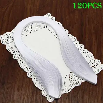 

120pcs 5mm White DIY Paper Folding Paper Art Quilling Origami Material JS22