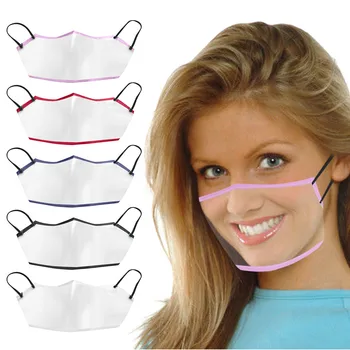 

Face Mask Scarf Mascarilla Cubrebocas Adult Mini Shield Washable Reusable Comfortable Mask Transparent Visual Mask Fast Delivery