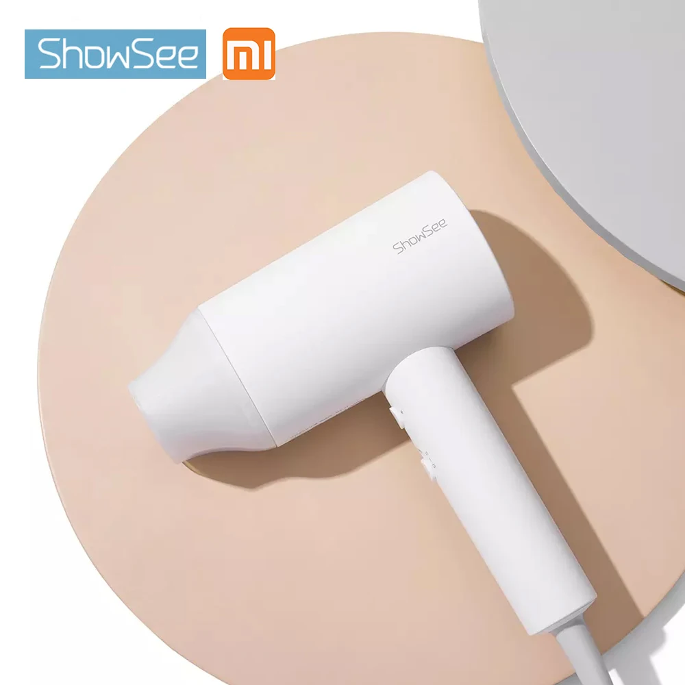 Xiaomi Youpin ShowSee Анион Фен для волос отрицательные ионы фен 1800 Вт инструмент
