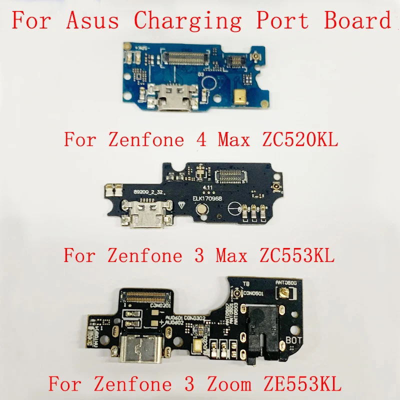 

USB-разъем для зарядки, гибкий кабель для Asus Zenfone 4 Max ZC520KL Zenfone 3 Max ZC553KL Zenfone 3 Zoom ZE553KL