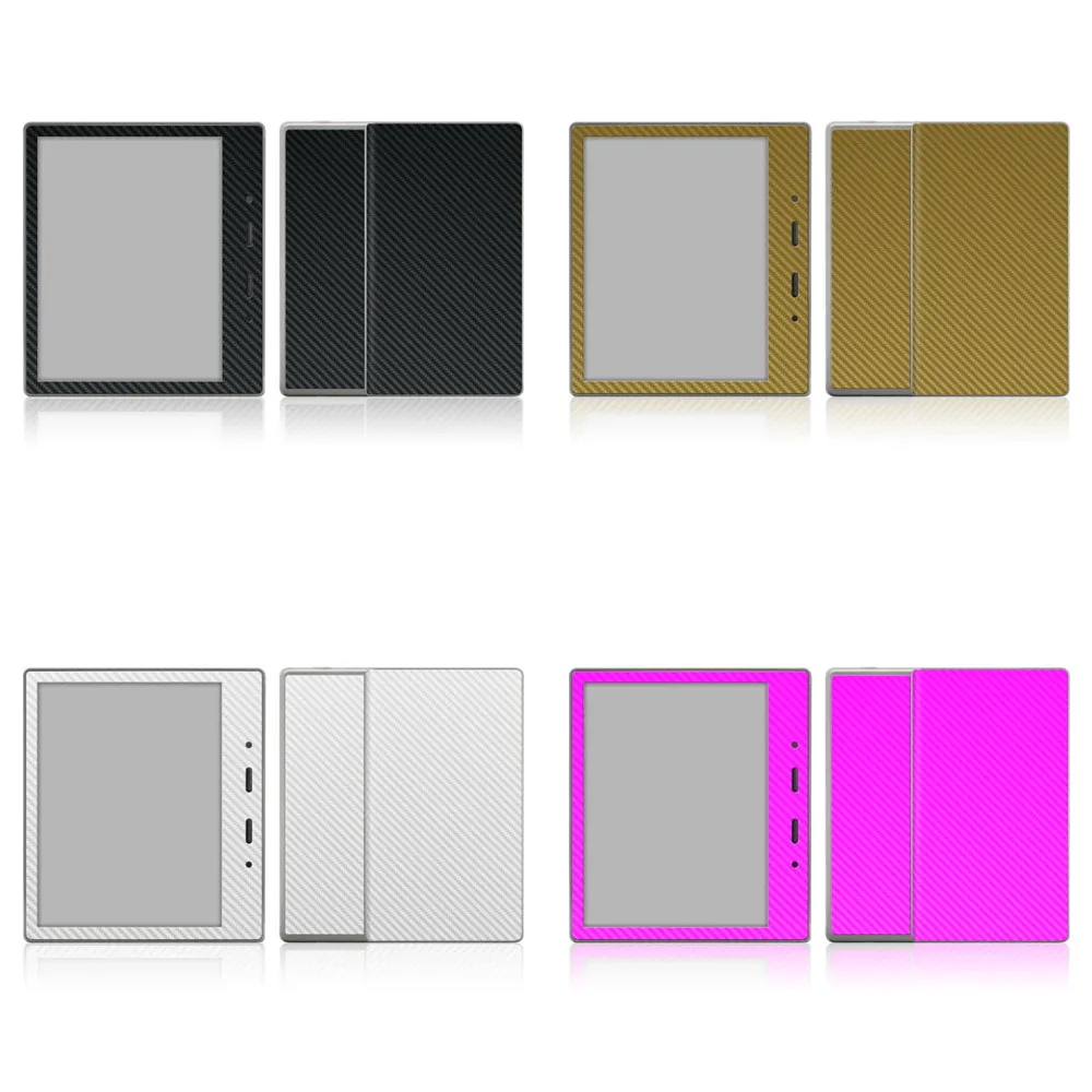 Cool Designs In Fibra Di Carbonio Colore Nero Decalcomania In Vinile Adesivo Protettivo Impermeabile Per La Pelle Per Amazon Kindle Oasis 2 Oasis 3