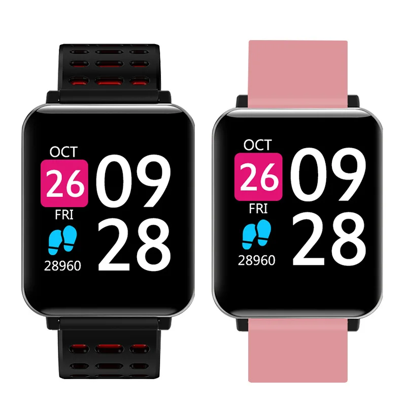 

Smart Watch BINSSAW Men Women Heart Rate Fitness Smart Bracelet LED Color Screen Sport Watch Waterproof Multifunction Smartwatch
