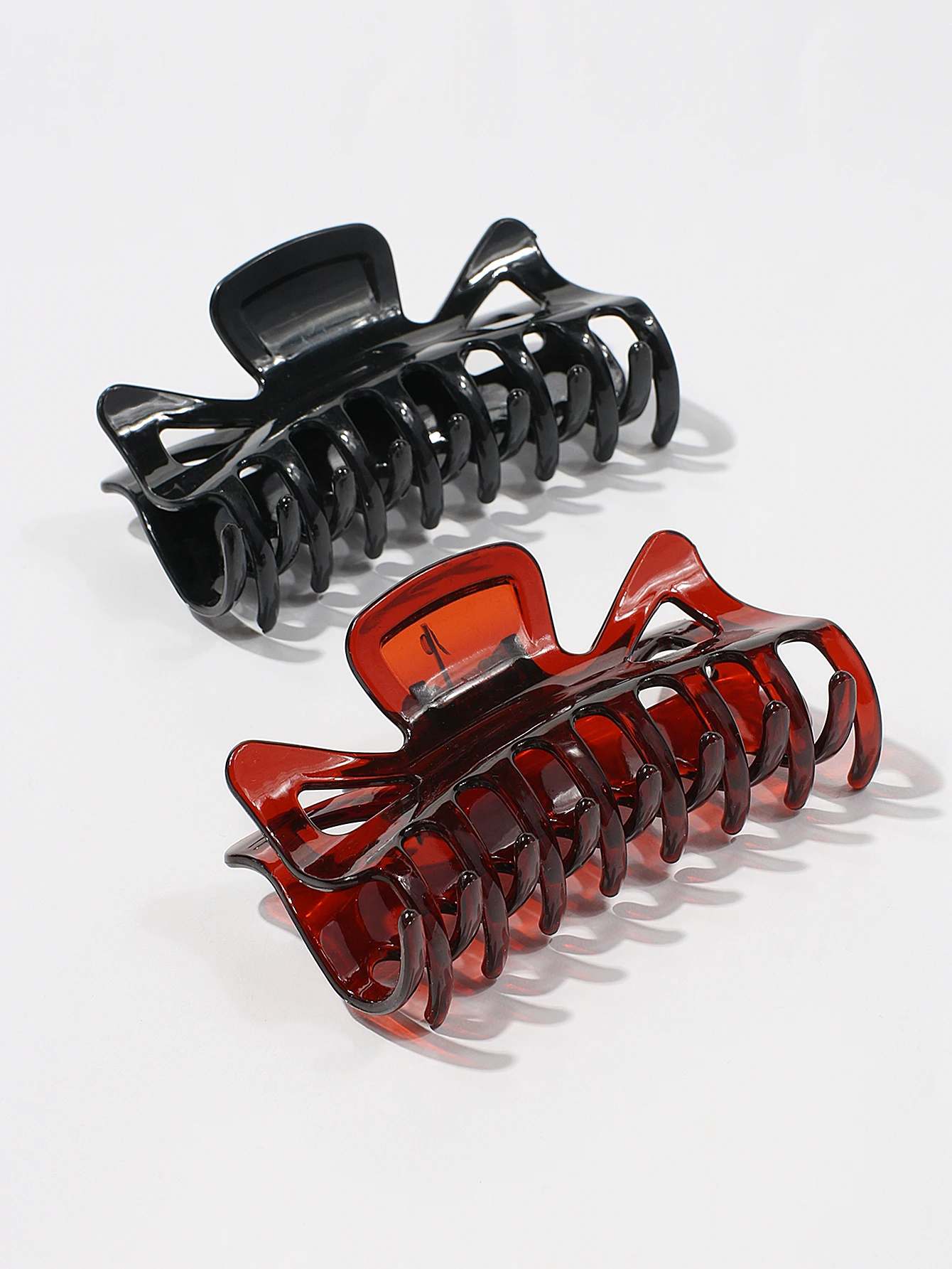 shein hair accessories 2 Pack Large Hair Claw Clips for Woman Girls Nonslip  Strong Hold Hair Clips for Thick Hair Styling Accessories hair clips for fine hair