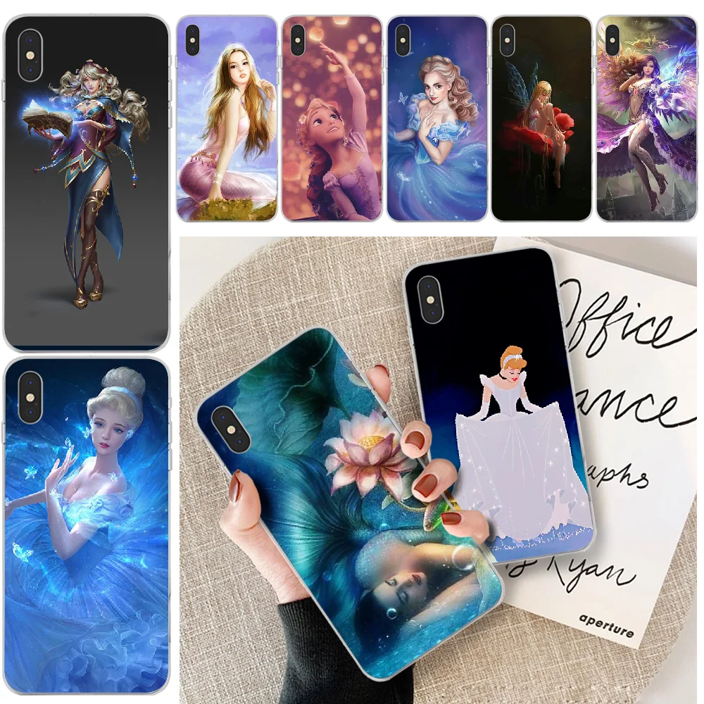 ByLoving Princess качественный чехол для iphone 6 6s plus 7 8 X XS XR MAX 11 pro Pro Max | Мобильные телефоны и