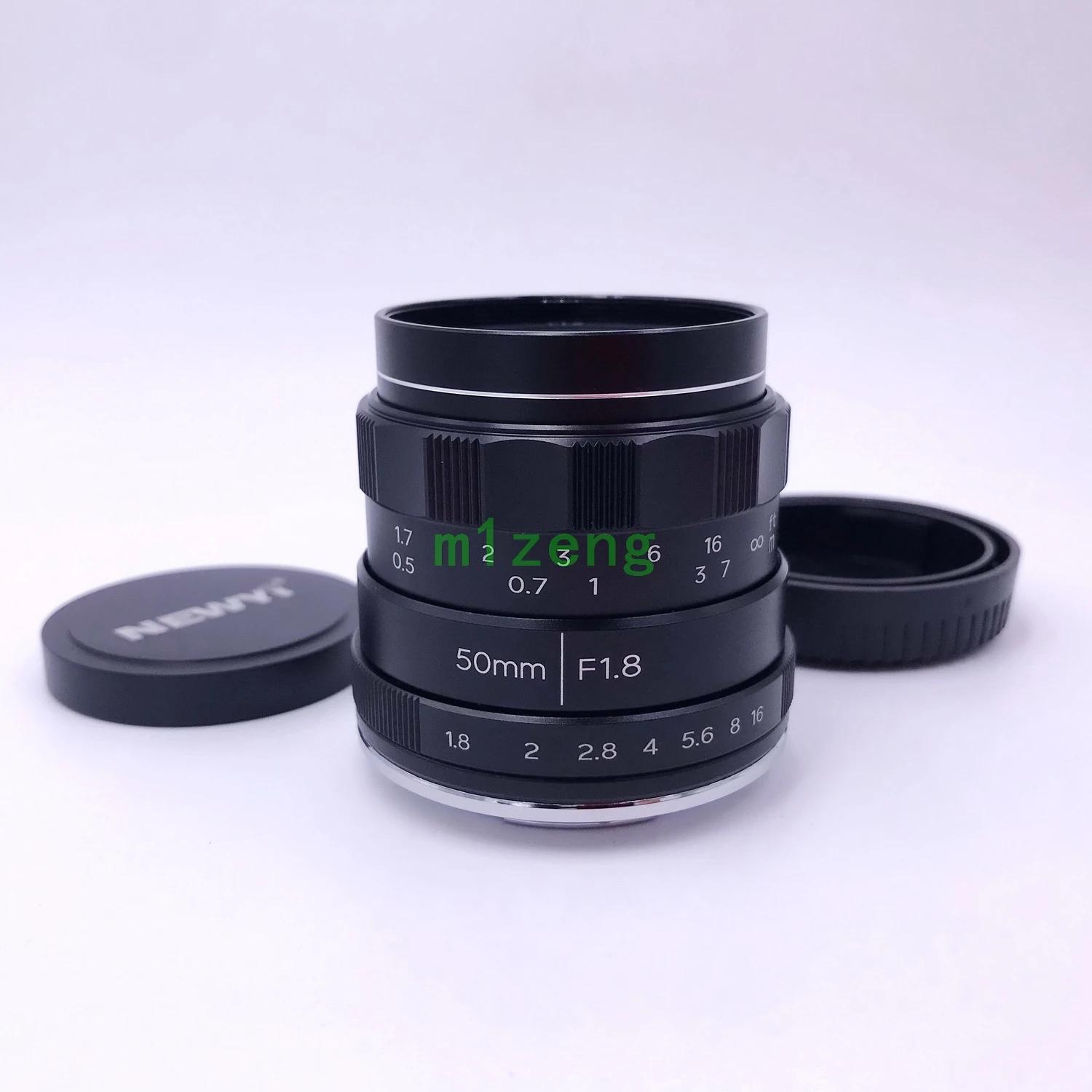 APS-C 50 мм F1.8 линза для камеры наружного наблюдения sony NEX5/7 a6500 a7 m43 gh4 gf6 fuji xt30 xt100 xa7 canon