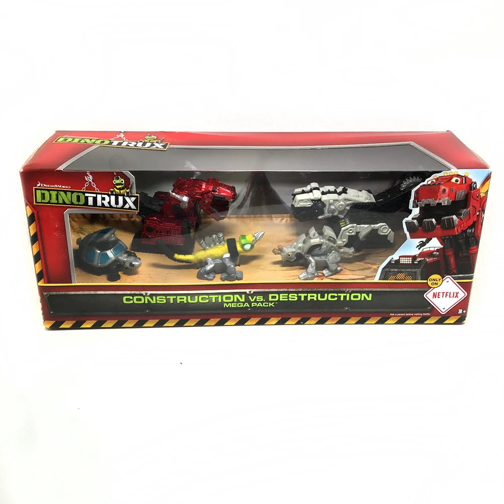 5pcs/set Dinotrux Dinosaur Truck Removable Dinosaur Toy Car Mini Models New Children's Gifts Toys Dinosaur Models Mini child Toy 2