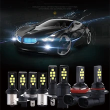 2 шт. светодиодный автомобильный резервный светильник автомобильных тормозных светильник лампочка 1156 P21W BA15S 1157 P21/5 Вт BAY15D T20 7440 W21/5 Вт 7443 BAU15S чип