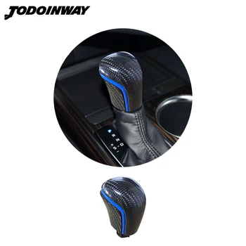 

Carbon fiber Shifter Lever Gear Shift Knob for Toyota Camry shift knob adapter gears for decorations 2018 2019